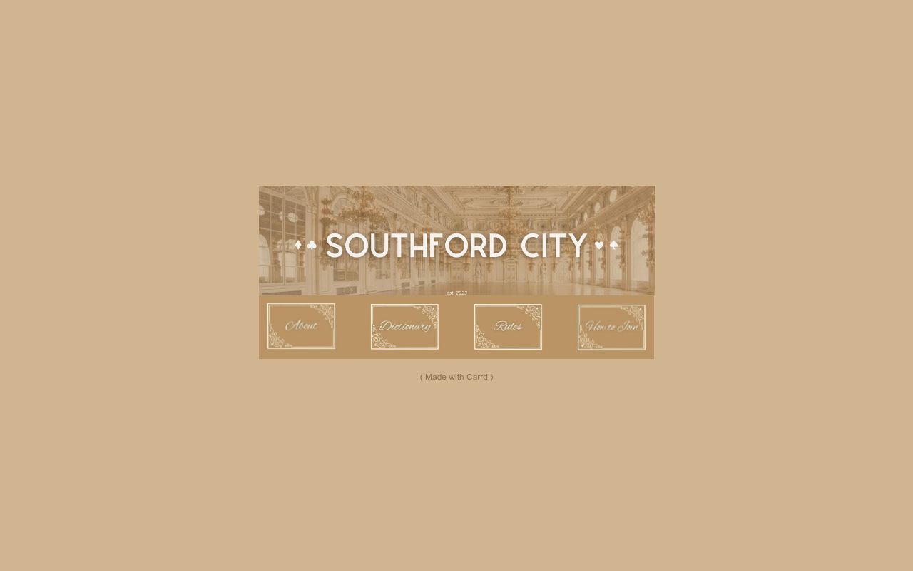 Southford City.